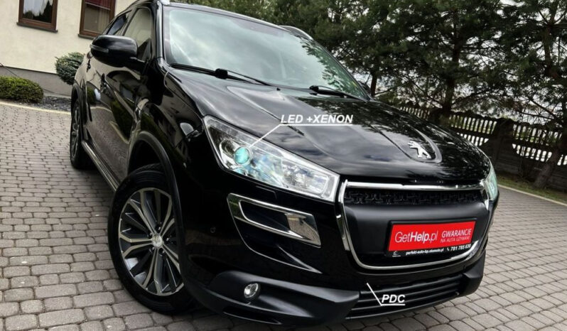 PEUGEOT 4008  | 4×4 (doł. ręcznie) | Manualna | 115 KM | Czarny full