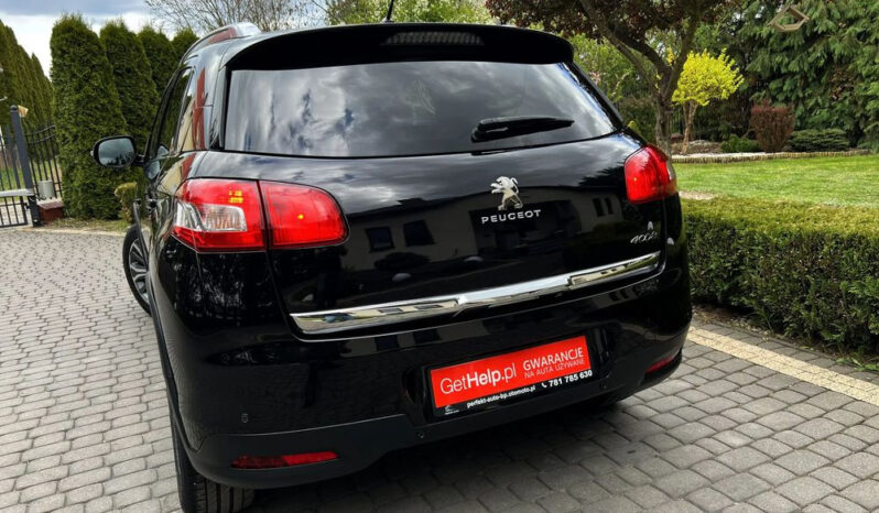 PEUGEOT 4008  | 4×4 (doł. ręcznie) | Manualna | 115 KM | Czarny full
