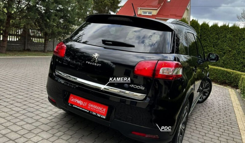 PEUGEOT 4008  | 4×4 (doł. ręcznie) | Manualna | 115 KM | Czarny full