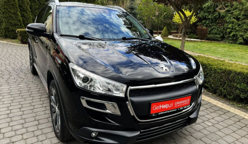 PEUGEOT 4008  | 4×4 (doł. ręcznie) | Manualna | 115 KM | Czarny full