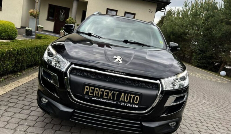 PEUGEOT 4008  | 4×4 (doł. ręcznie) | Manualna | 115 KM | Czarny full