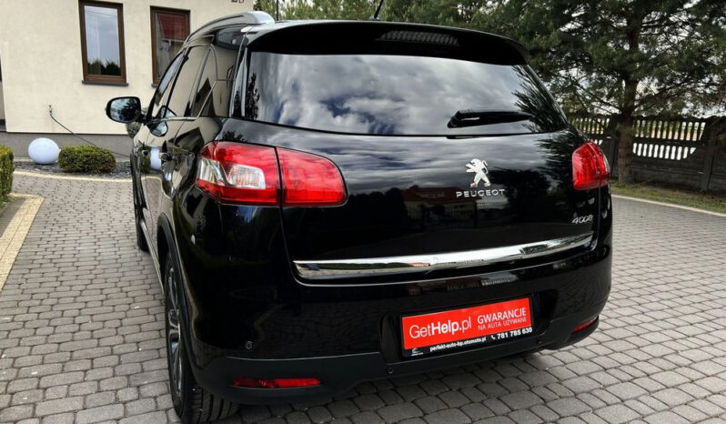 PEUGEOT 4008  | 4×4 (doł. ręcznie) | Manualna | 115 KM | Czarny full