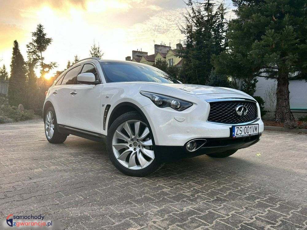 Infiniti Qx70 | 4X4 (Doł. Automatycznie) | Automatyczna | 320 Km | Biały