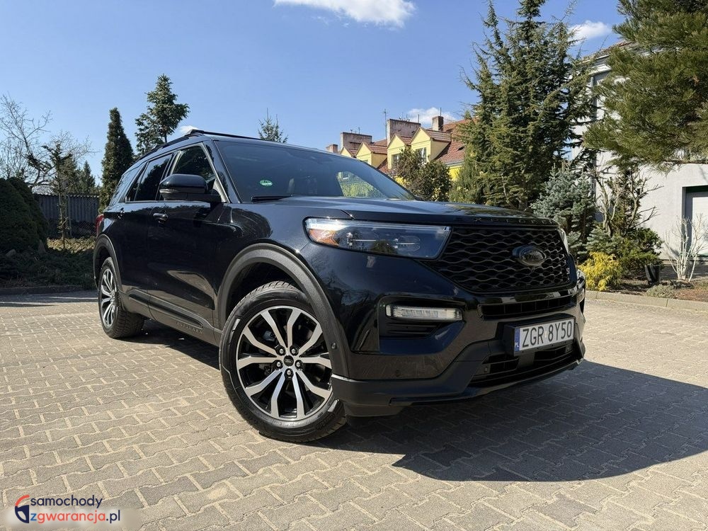 Ford Explorer  | 4X4 (Doł. Automatycznie) | Automatyczna | 401 Km | Czarny