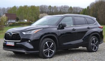 TOYOTA Highlander | 4×4 (doł. automatycznie) | Automatyczna | 248 KM | Czarny full