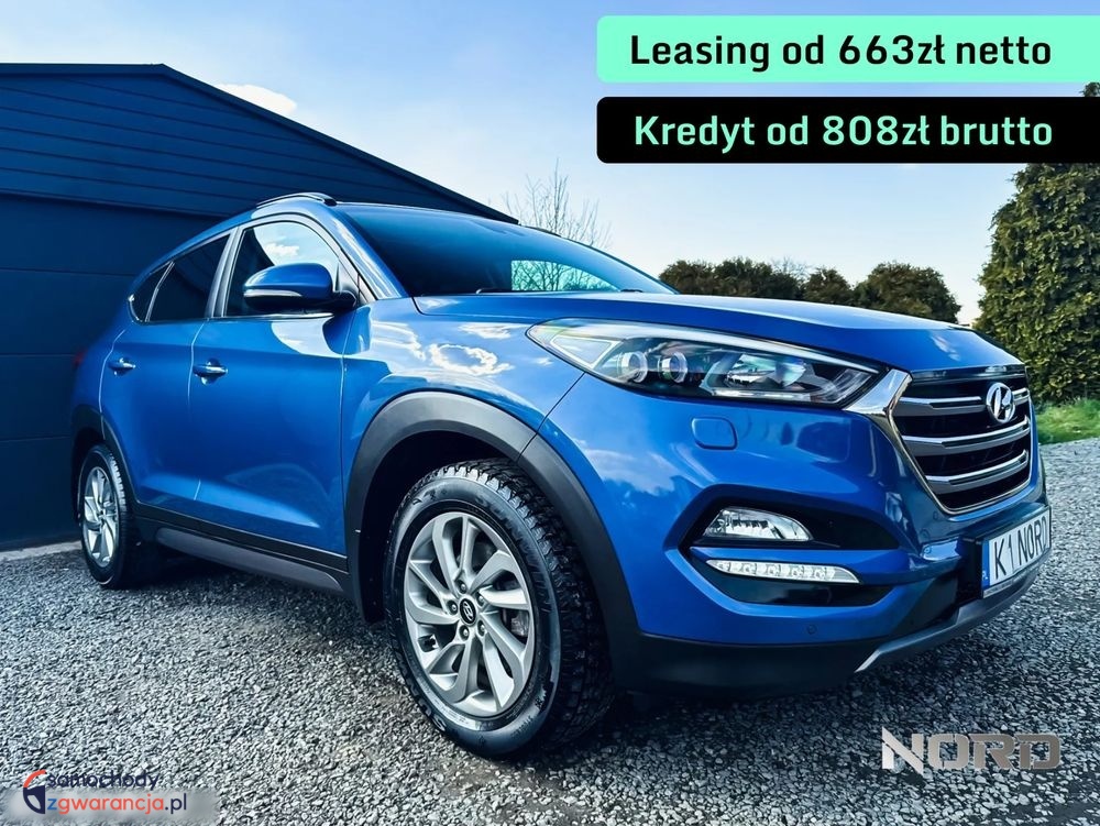 Hyundai Tucson  | Fwd (Przód) | Manualna | 141 Km | Niebieski