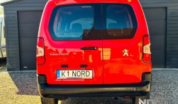 PEUGEOT Partner  | 4×4 (doł. ręcznie) | Manualna | 131 KM | Czerwony full