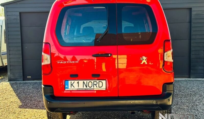 PEUGEOT Partner  | 4×4 (doł. ręcznie) | Manualna | 131 KM | Czerwony full