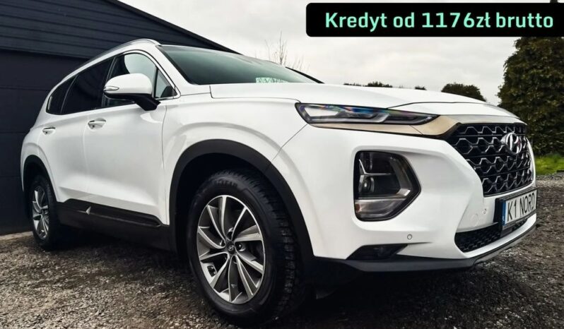 Hyundai Santa Fe | 4X4 (Doł. Automatycznie) | Automatyczna | 185 Km | Biały