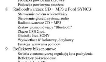 FORD Kuga  | 4×4 (stały) | Automatyczna | 150 KM | Biały full