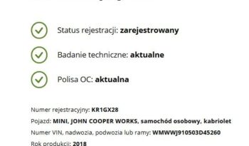 Mini Cooper S | FWD (przód) | Automatyczna | 231 KM | Czerwony full