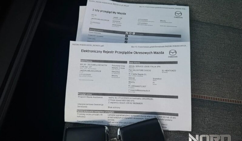 MAZDA MX-30 | FWD (przód) | Automatyczna | 145 KM | Szary full