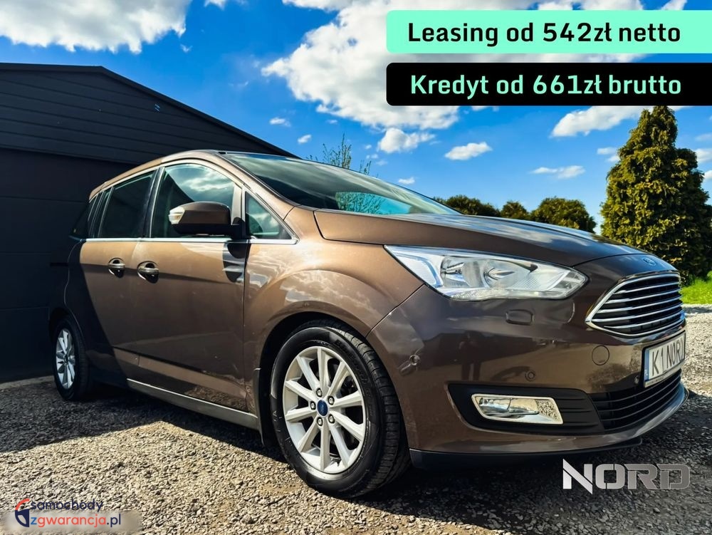 Ford Grand C-Max  | Fwd (Przód) | Automatyczna | 120 Km | Szary