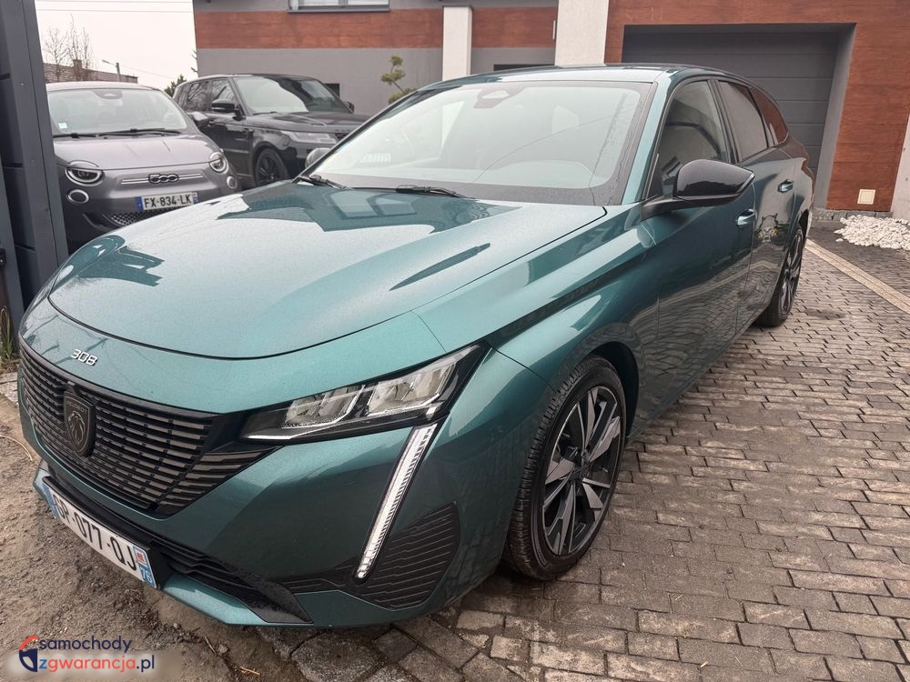 Peugeot 308  | Fwd (Przód) | Automatyczna | 131 Km | Zielony