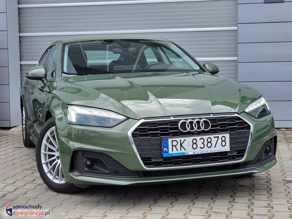Audi A5 Sportback | Fwd (Przód) | Automatyczna | 163 Km | Zielony