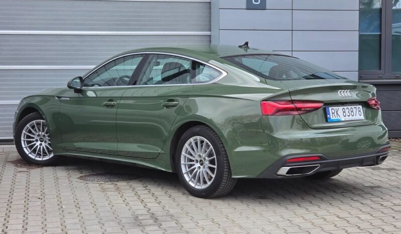 AUDI A5 Sportback | FWD (przód) | Automatyczna | 163 KM | Zielony full