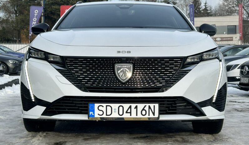PEUGEOT 308  | przedni | Automatyczna | 130 KM | bialy full