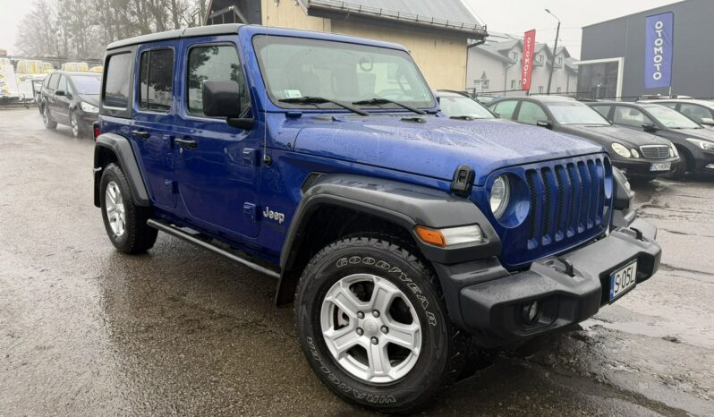 JEEP Wrangler | 4×4 Stały | Manualna | 284 KM | niebieski ciemny full