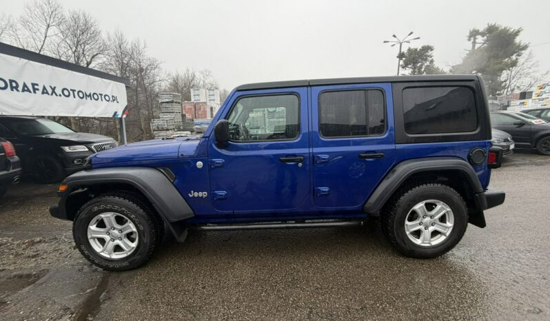 JEEP Wrangler | 4×4 Stały | Manualna | 284 KM | niebieski ciemny full