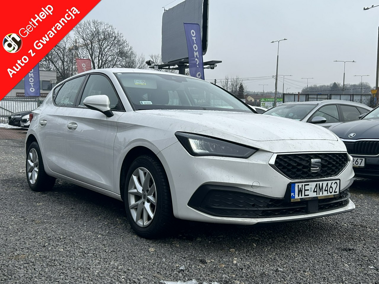 Seat Leon  | Przedni | Automatyczna_Dwusprzeglowa | 110 Km | Bialy