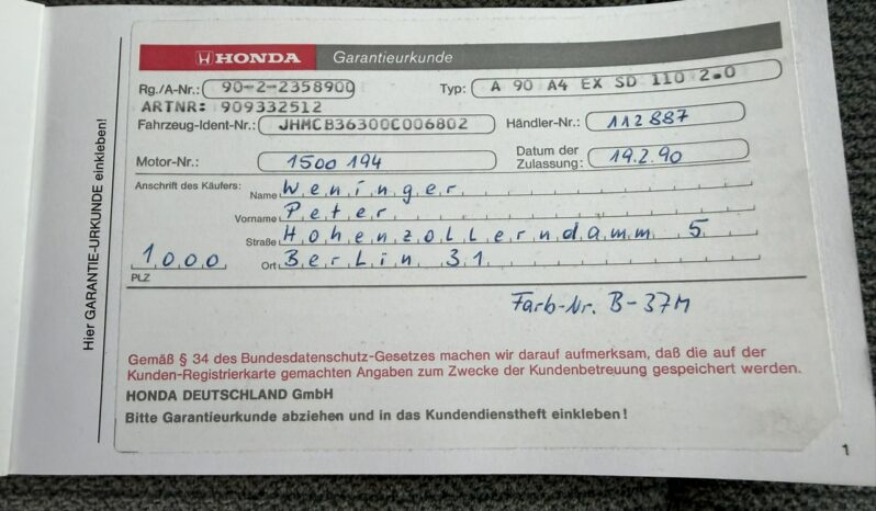 HONDA Accord  | FWD (przód) | Automatyczna | 110 KM | Szary full