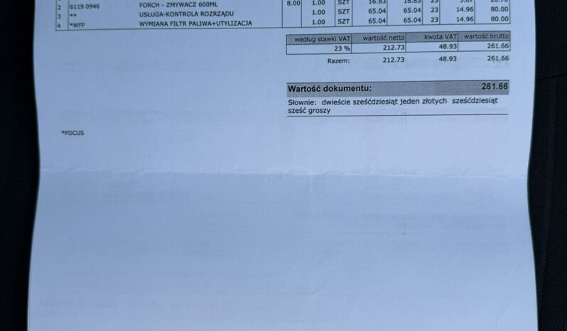 FORD Focus  | FWD (przód) | Manualna | 120 KM | Czarny full