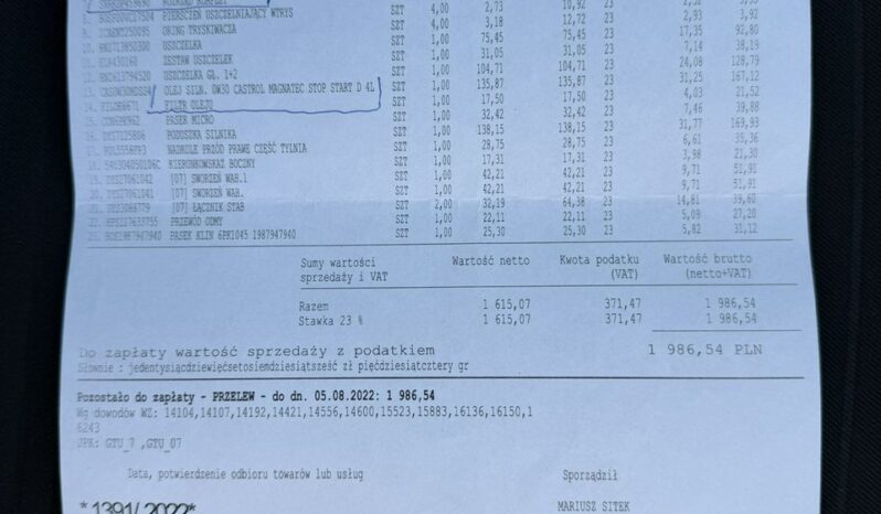 FORD Focus  | FWD (przód) | Manualna | 120 KM | Czarny full