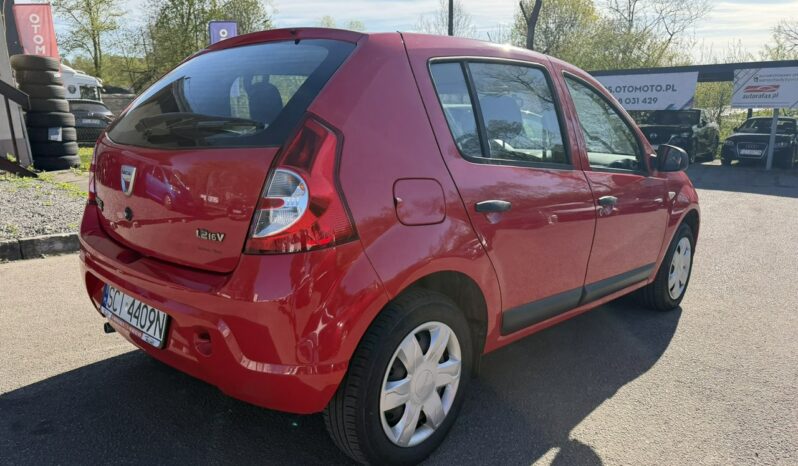 DACIA Sandero  | FWD (przód) | Manualna | 75 KM | Czerwony full