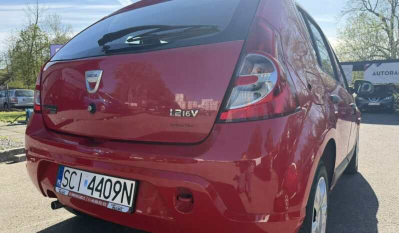 DACIA Sandero  | FWD (przód) | Manualna | 75 KM | Czerwony full