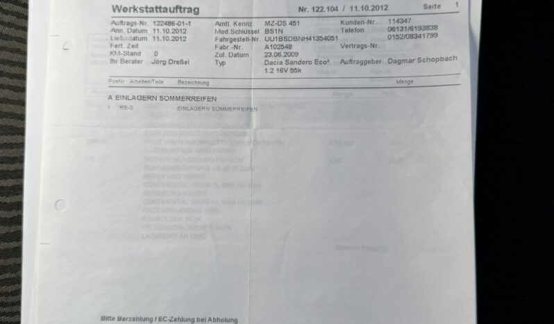 DACIA Sandero  | FWD (przód) | Manualna | 75 KM | Czerwony full