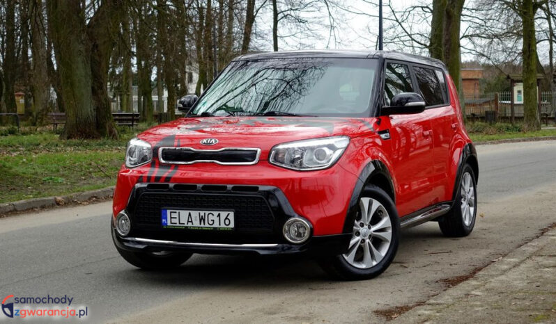 KIA Soul  | FWD (przód) | Manualna | 132 KM | Czerwony full