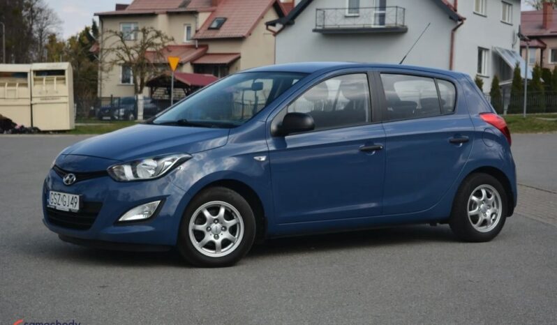 HYUNDAI i20  | FWD (przód) | Manualna | 86 KM | Niebieski full