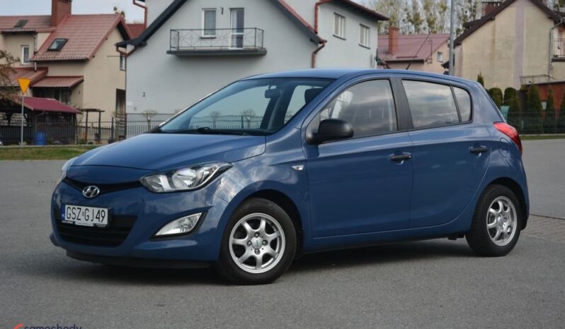 HYUNDAI i20  | FWD (przód) | Manualna | 86 KM | Niebieski full