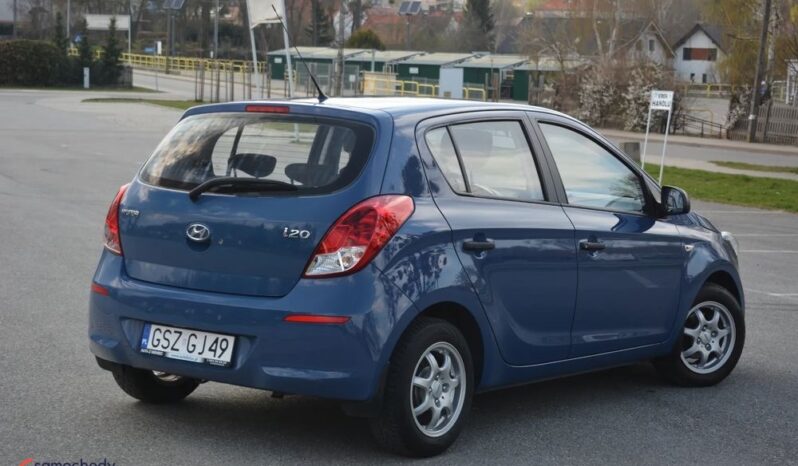 HYUNDAI i20  | FWD (przód) | Manualna | 86 KM | Niebieski full