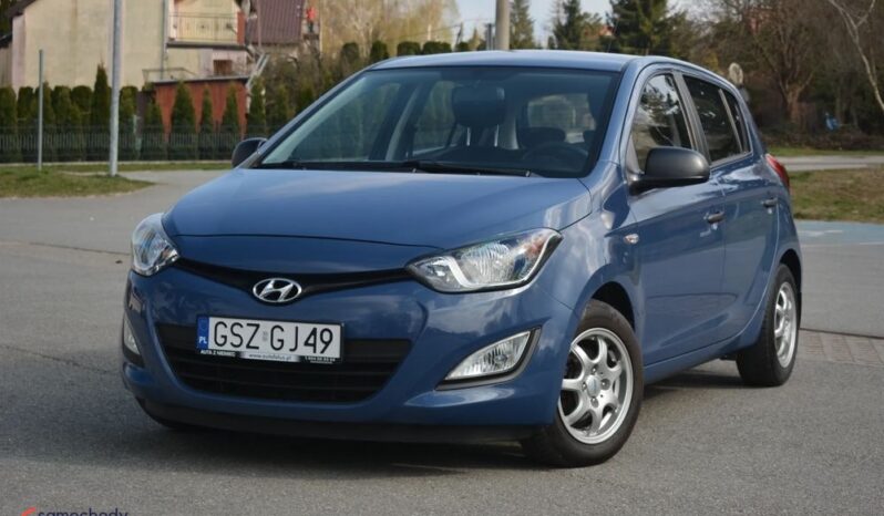 HYUNDAI i20  | FWD (przód) | Manualna | 86 KM | Niebieski full