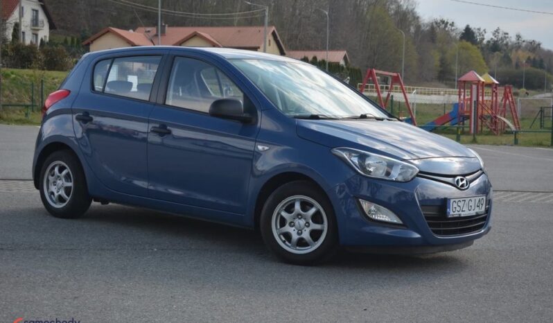 HYUNDAI i20  | FWD (przód) | Manualna | 86 KM | Niebieski full