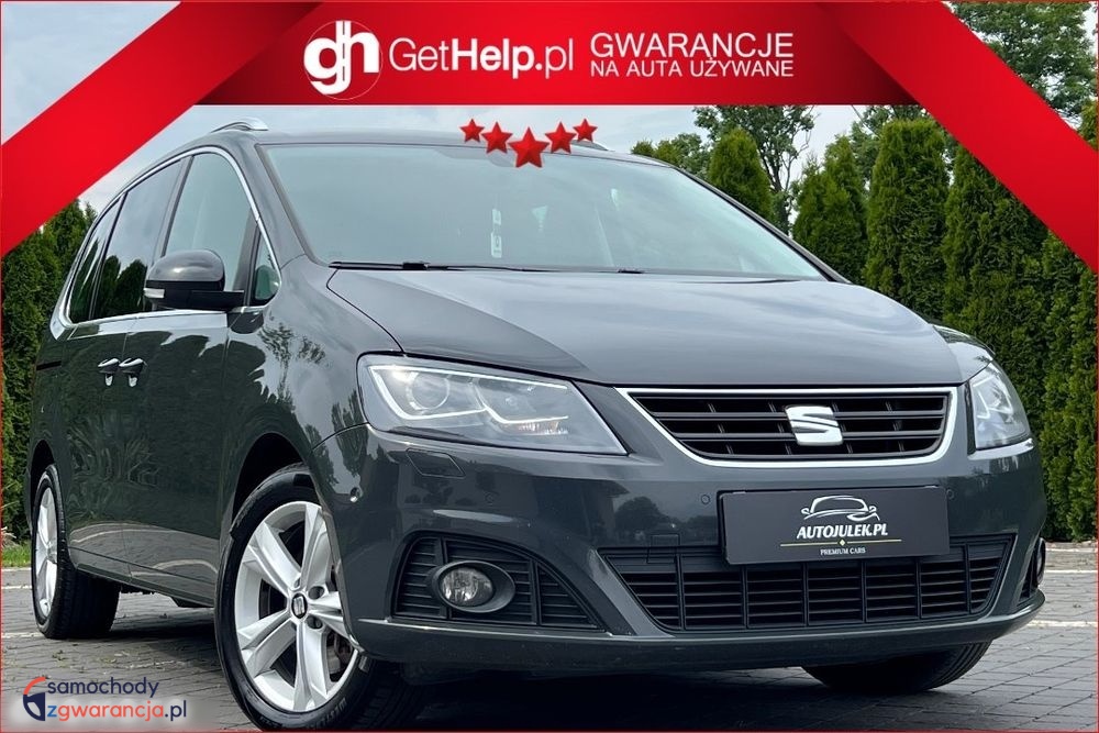 Seat   Alhambra     184 Km    Automatyczna    4X4 (Doł. Automatycznie)    Szary