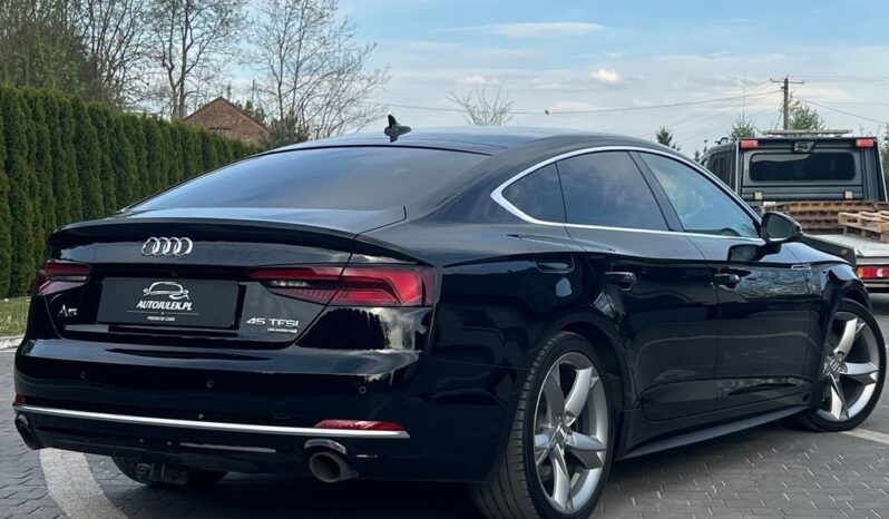 AUDI   A5 Sportback    245 KM    Automatyczna    4×4 (doł. automatycznie)    Czarny full
