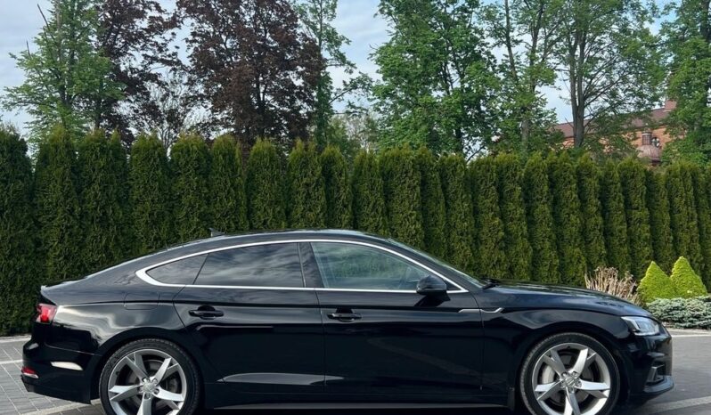 AUDI   A5 Sportback    245 KM    Automatyczna    4×4 (doł. automatycznie)    Czarny full