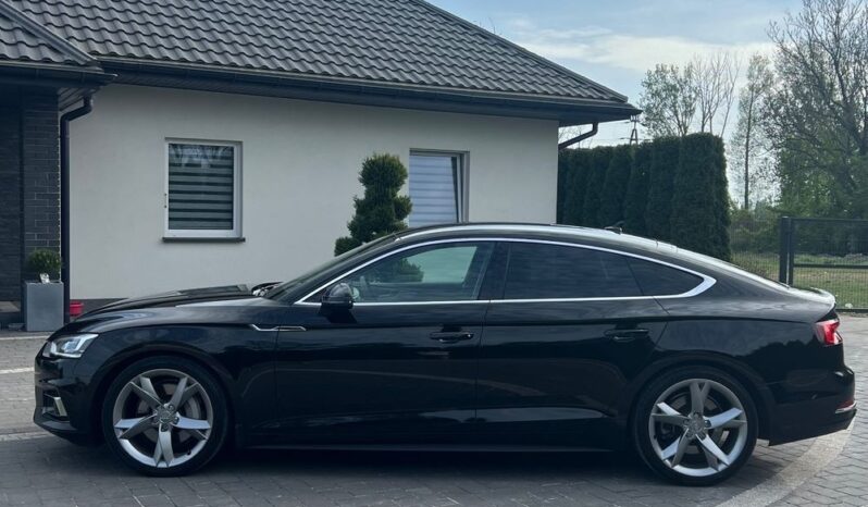 AUDI   A5 Sportback    245 KM    Automatyczna    4×4 (doł. automatycznie)    Czarny full