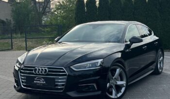 AUDI   A5 Sportback    245 KM    Automatyczna    4×4 (doł. automatycznie)    Czarny full