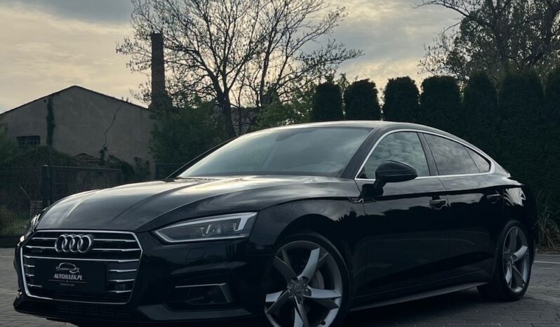 AUDI   A5 Sportback    245 KM    Automatyczna    4×4 (doł. automatycznie)    Czarny full