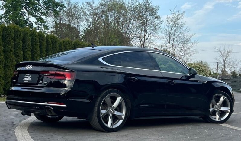 AUDI   A5 Sportback    245 KM    Automatyczna    4×4 (doł. automatycznie)    Czarny full