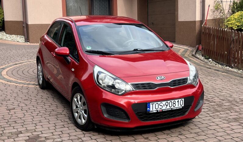 KIA Rio  | FWD (przód) | Manualna | 85 KM | Czerwony full