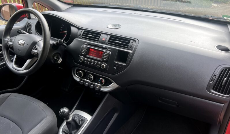 KIA Rio  | FWD (przód) | Manualna | 85 KM | Czerwony full