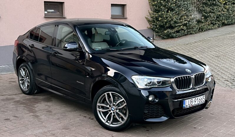 BMW X4  | 4×4 (doł. automatycznie) | Automatyczna | 190 KM | Granatowy