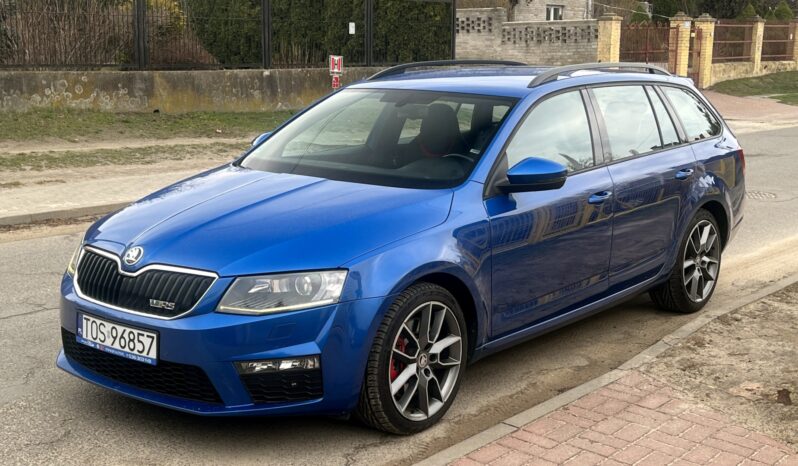 SKODA Octavia RS | FWD (przód) | automatyczna_dwusprzeglowa | 184 KM | Niebieski full