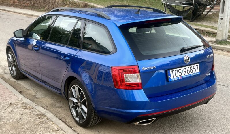 SKODA Octavia RS | FWD (przód) | automatyczna_dwusprzeglowa | 184 KM | Niebieski full