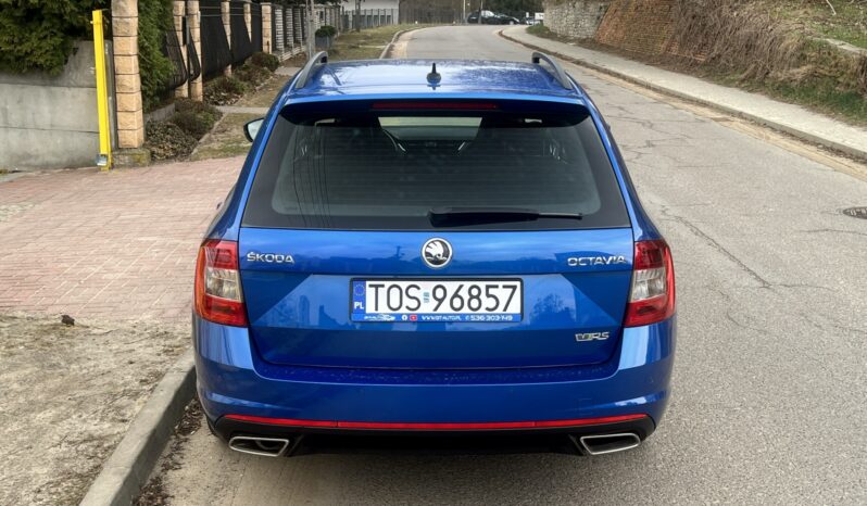 SKODA Octavia RS | FWD (przód) | automatyczna_dwusprzeglowa | 184 KM | Niebieski full