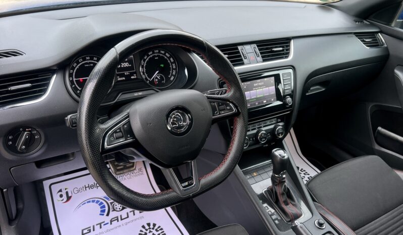 SKODA Octavia RS | FWD (przód) | automatyczna_dwusprzeglowa | 184 KM | Niebieski full